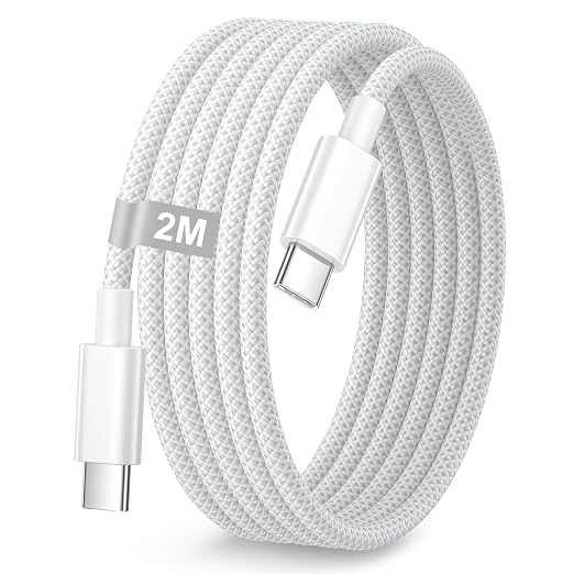 USB-C Kabel 60W Schnellladekabel – geflochtenes Nylon, 1 m